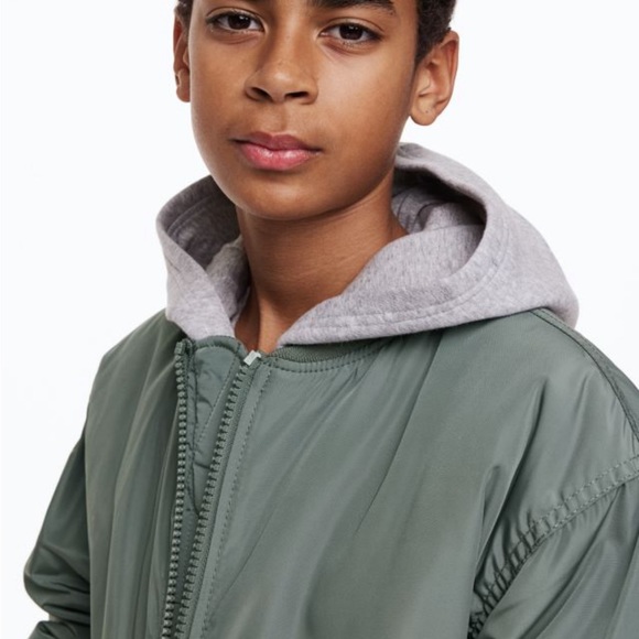 H&M Oversized bomber jacket 14+ - Picture 4 of 6